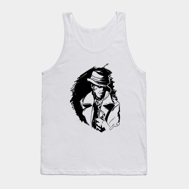 robot detective Tank Top by inkpocket